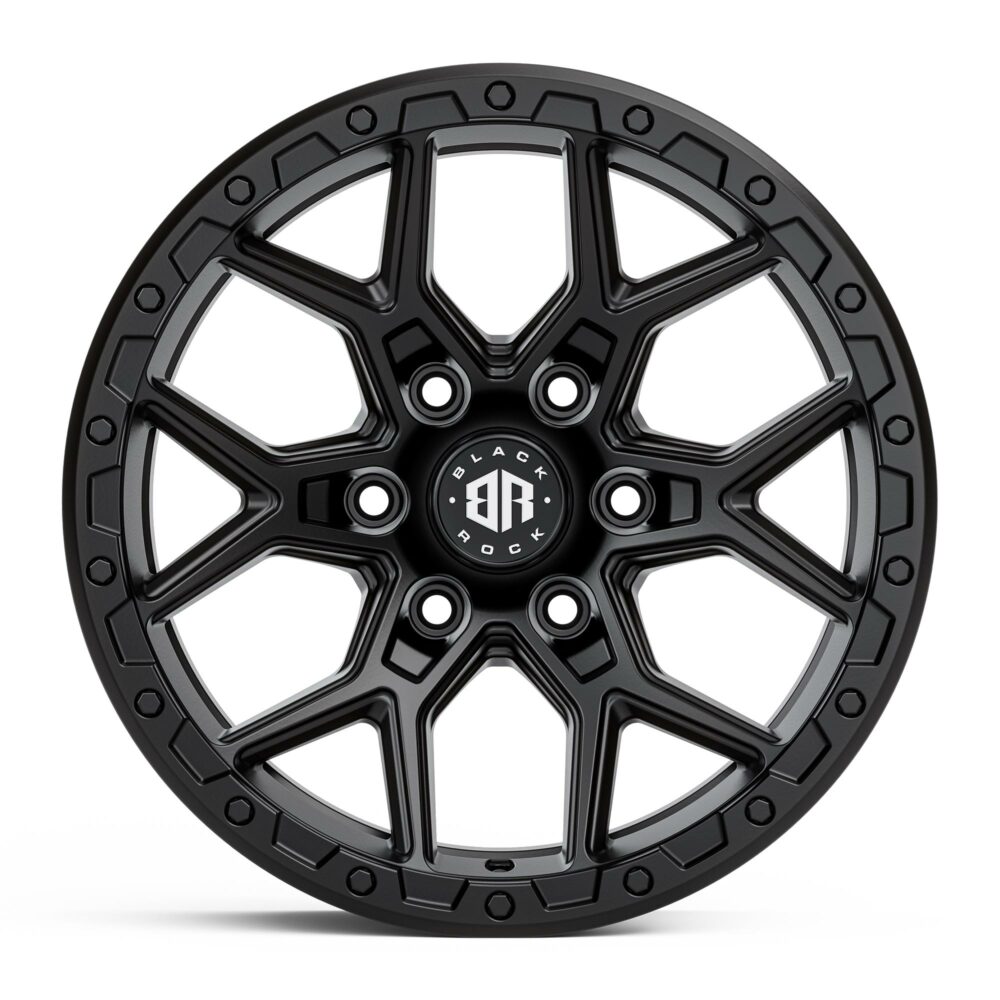 4x4 wheels Black Rock Viper Satin Black Rims for 4x4 By Black Rock Offroad