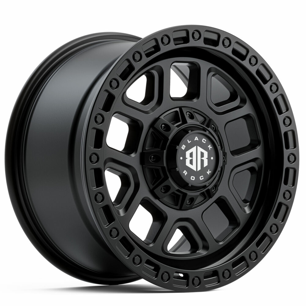 4x4 wheels Black Rock Raid Satin Black Rims for 4x4 By Black Rock Offroad